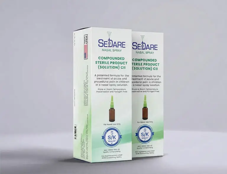 Sedare Nasal Spray box